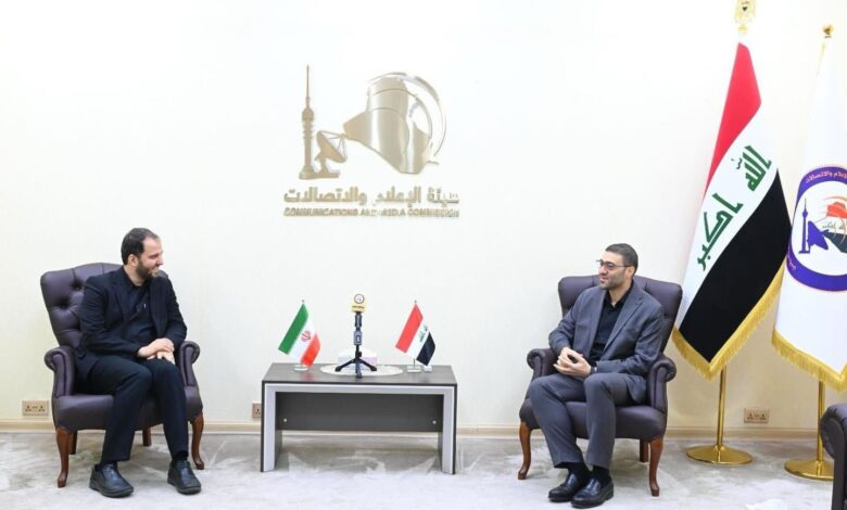 هيئة الإعلام والاتصالات العراقية تبحث مع الجانب الإيراني تسهيل خدمات الاتصالات لزوار الأربعينية