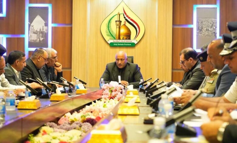 محافظ كربلاء : ١٠ درجات اضافية للتنافس على قطع الاراضي السكنية لكل من يشارك كموظف عداد في التعداد السكاني