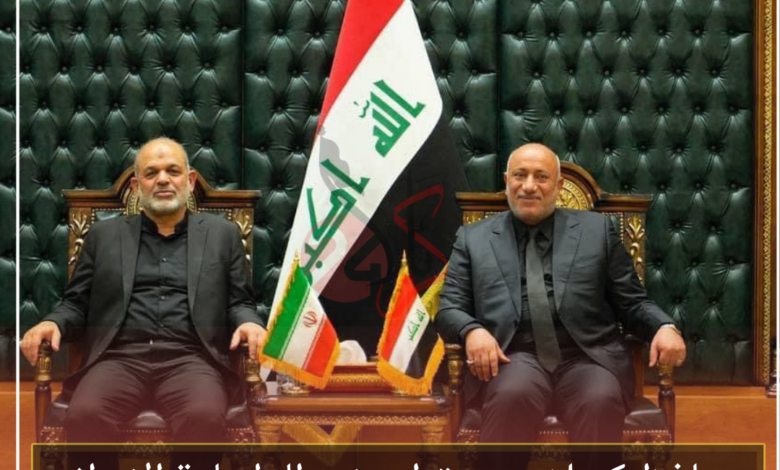 محافظ كربلاء يستقبل وزير الداخلية الايراني ويؤكد على اهمية التنسيق مابين الجانبين