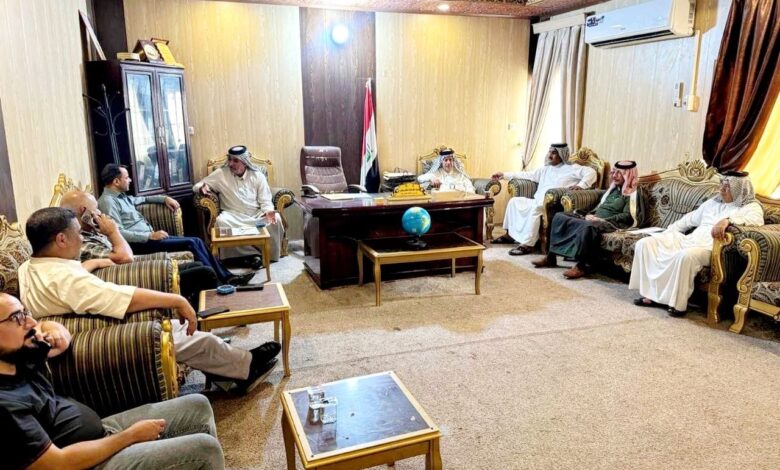 الجمعيات الفلاحية في كربلاء وفرع الشركة العامة للتجهيزات الزراعية في المحافظة يناقشان آلية التعاون المشترك بينهما