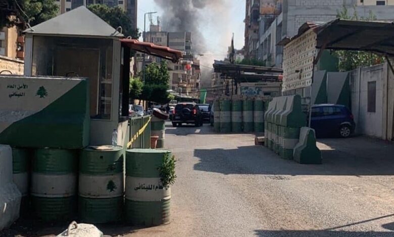 إصابة عراقيين بقصف إسرائيلي على ضاحية بيروت الجنوبية