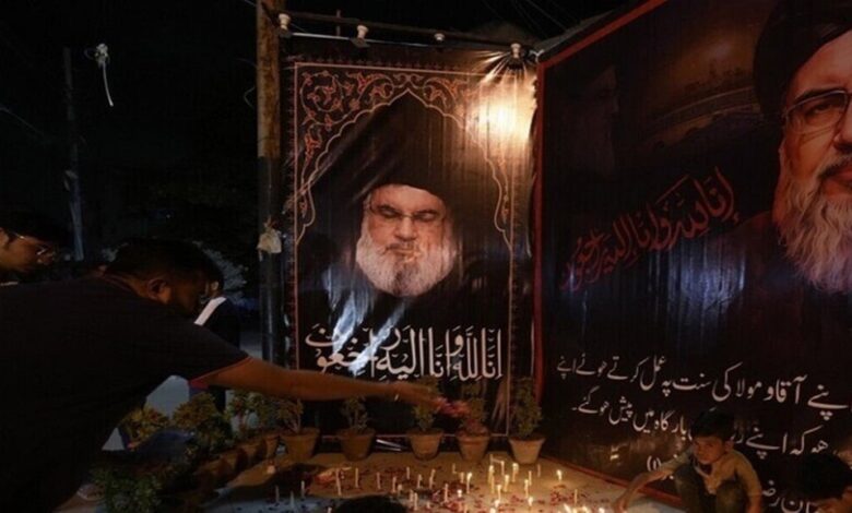 السفارة اللبنانية في بغداد تقيم مجلس عزاء على روح السيد حسن نصر الله