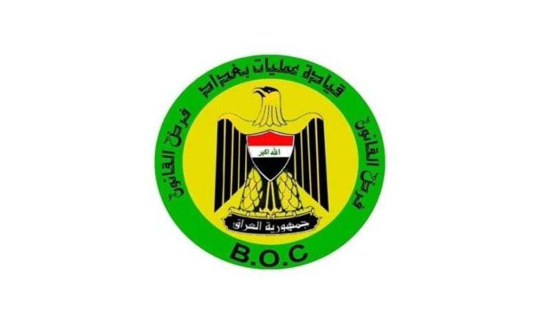 ضبط مسدسات وبنادق و100 كارد و200 شريحة ومخدرات لدى 13 متهما في بغداد