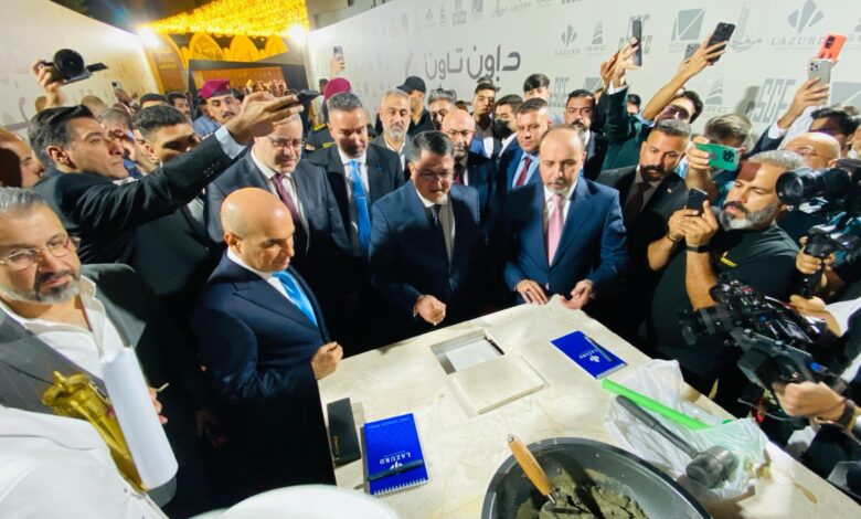 وضع حجر الأساس لأكبر ناطحة سحاب في بغداد