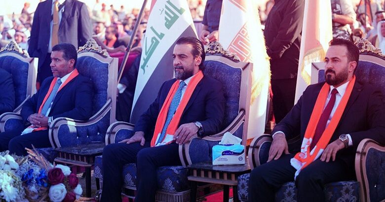 الحلبوسي يحضر تجمعا لقبيلة المسارة الطائيين