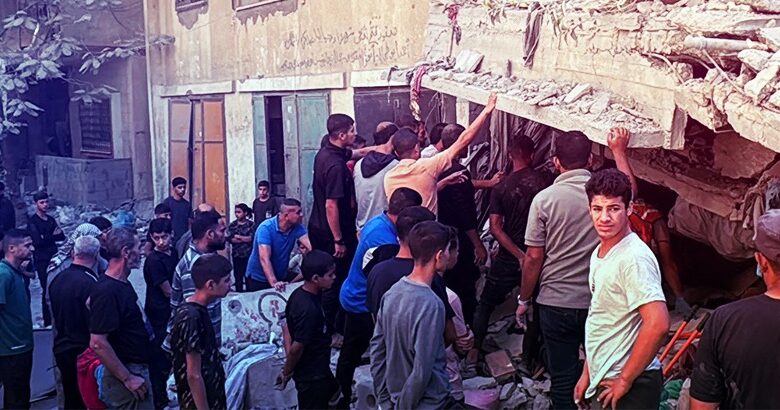 عشرات القتلى والمصابين في ضربات إسرائيلية على غزة