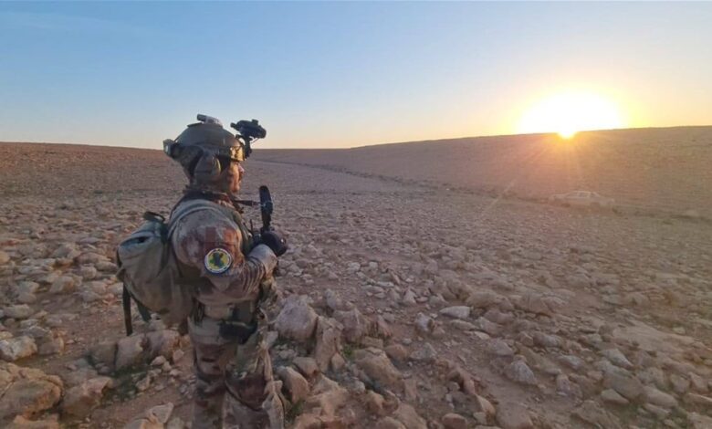 إنزال الانبار.. تدمير عجلتين ومضافات عدة لـ”داعش”