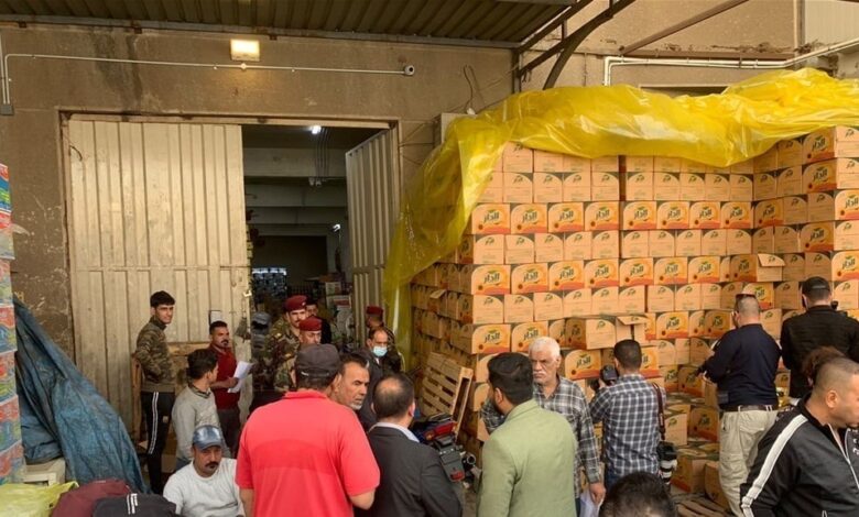 “غير صالحة للاستهلاك”.. عمليات بغداد تغلق عددا من مخازن الجملة شرقي العاصمة