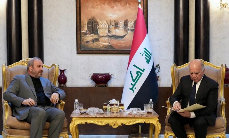 رسالة إيرانية الى العراق تتناول أوضاع المنطقة