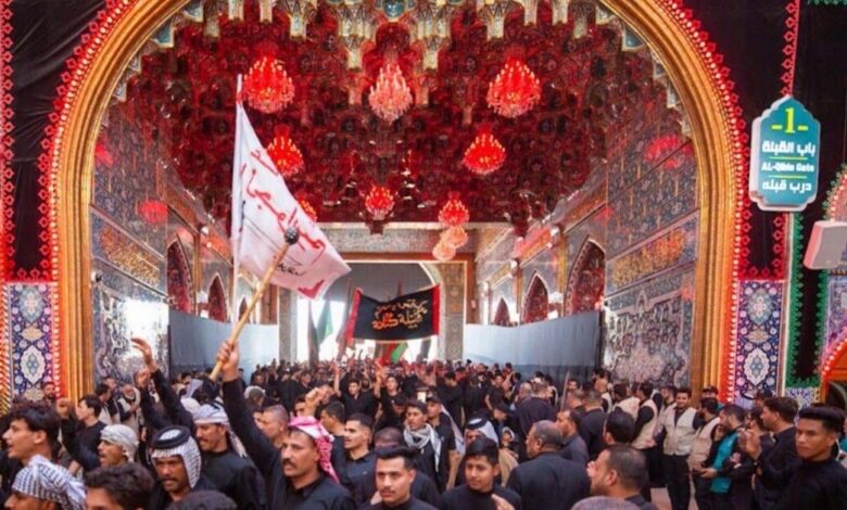 عشائر العراق تحيي ذكرى دفن شهداء الطف في مواكب عزائية حاشدة بكربلاء