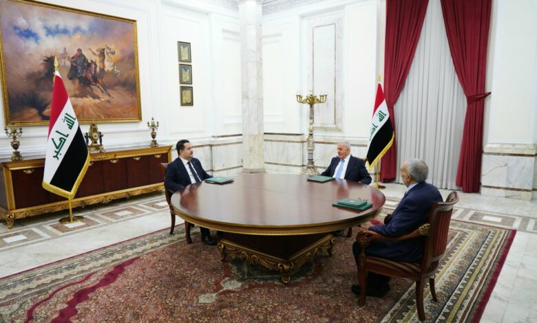 الرئاسات الثلاث تناقش عدداً من الملفات المهمة أبرزها خور عبد الله والانتخابات