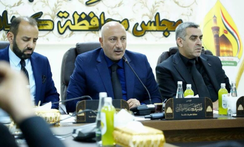 مجلس محافظة كربلاء يصوت على تكريم المحافظ