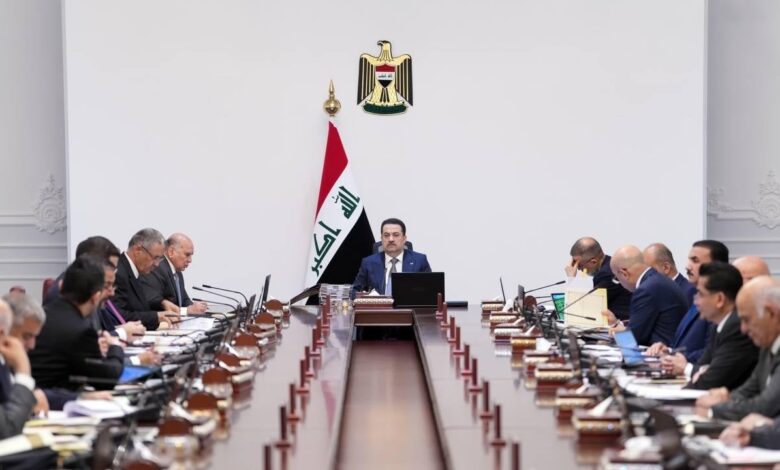 مجلس الوزراء يشكل لجنة بشأن الرواتب والايرادات غير المسلمة من الاقليم
