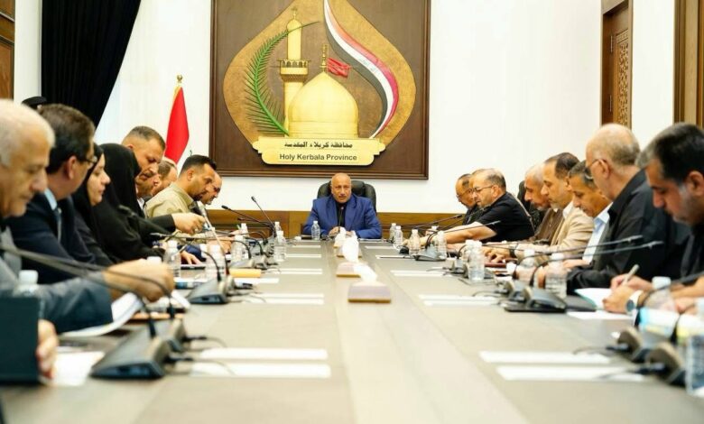 محافظ كربلاء يترأس اجتماع مجلس التخطيط والتنمية ويؤكد عام ٢٠٢٦ سيشهد نقلة نوعية في المشاريع الخدمية والاستراتيجية