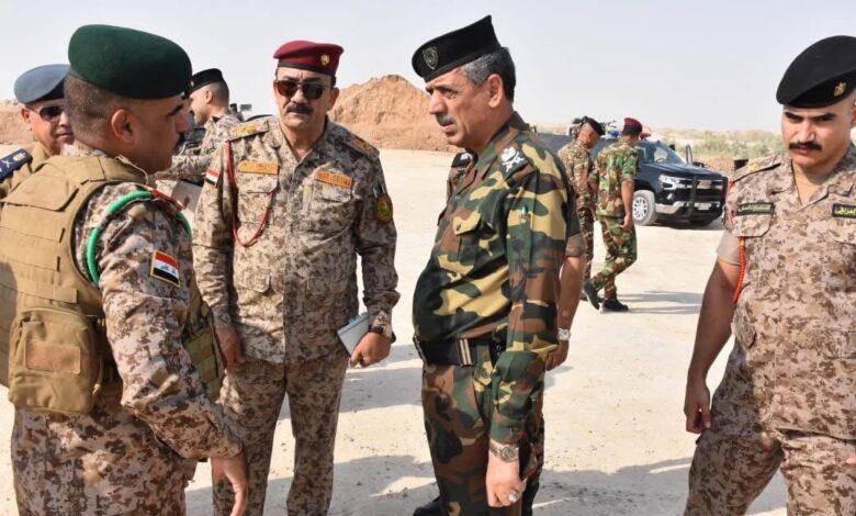 قائد الشرطة يتفقد ميدانياً محور عين التمر والمناطق الصحراوية