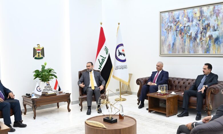 رئيس هيأة الإعلام والاتصالات يلتقي رئيس اتحاد مجالس البحث العلمي العربي ويبحثان التعاون المؤسسي والعمل المشترك