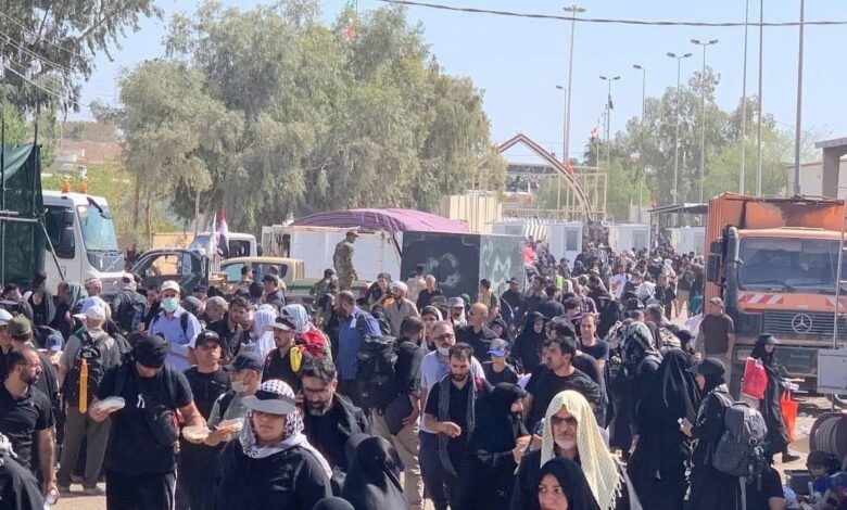 الهلال الأحمر الإيراني ينقل 75 مصابًا و6 متوفين من زائري الأربعين من العراق