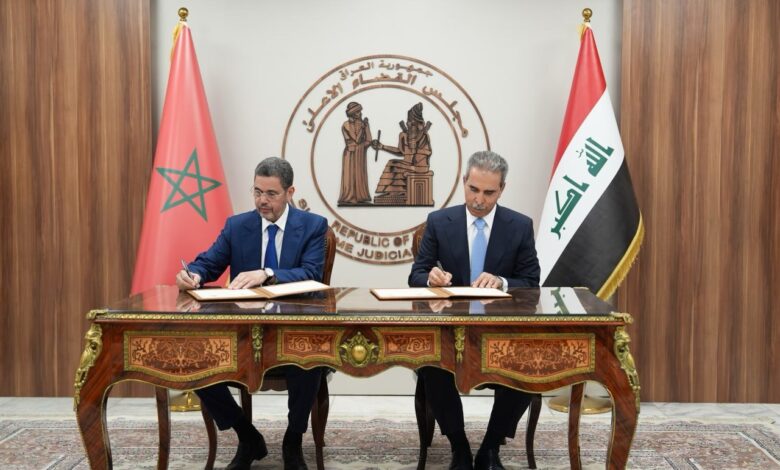 مجلس القضاء الأعلى يوقّع مذكرة تفاهم مع السلطة القضائية المغربية