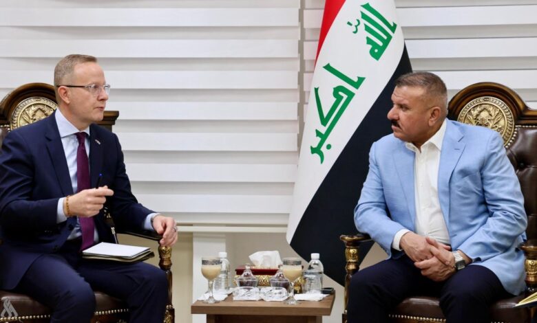وزير الداخلية يؤكد حرص العراق على تطوير العلاقات مع السويد وفنلندا