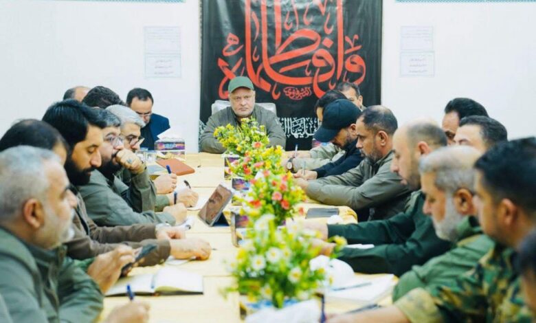 كان في استقبالهم قائدُ عمليات قاطع الأنبار قاسم مصلح، وبحضور أمراء ألوية القاطع