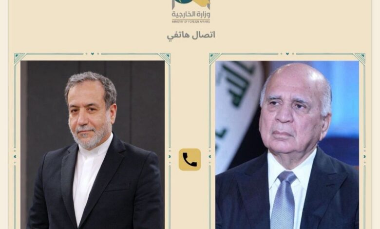 وزير الخارجية ونظيره الإيراني يبحثان تَطَوُّراتِ المَسارِ التَّفاوُضي وَالمُستَجِدّات الإقليمية