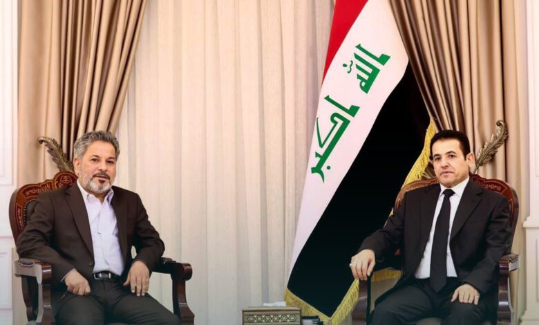 الزيدي والأعرجي يبحثان التطورات الأمنية والسياسية في البلاد