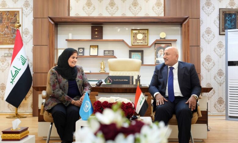 محافظ كربلاء يبحث مع منظمة الصحة العالمية تعزيز الشراكة لتطوير القطاع الصحي وفق المعايير الدولي