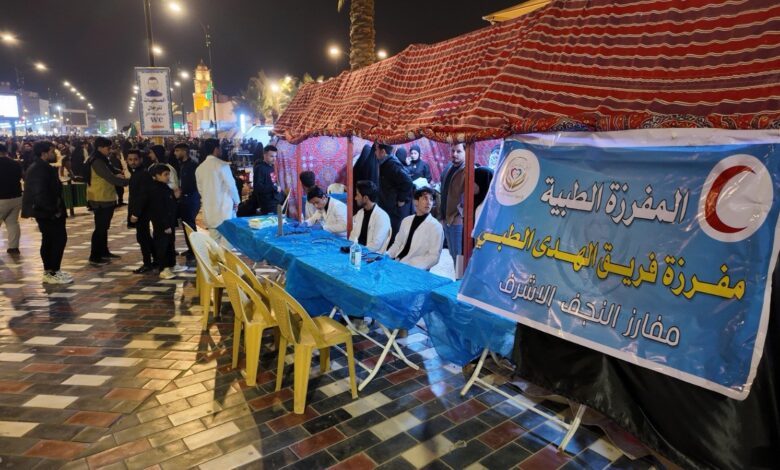 صحة النجف الأشرف تعلن تفاصيل خطة الطوارئ لتأمين زيارة استشهاد الإمام علي ( ع )