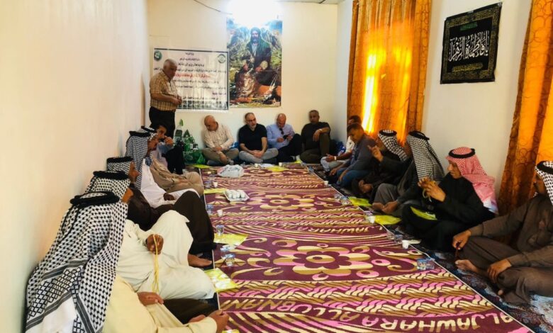 الاتحاد الفرعي للجمعيات الفلاحية في كربلاء يشارك بمشاهدة حقلية حول حصاد وخزن الحنطة